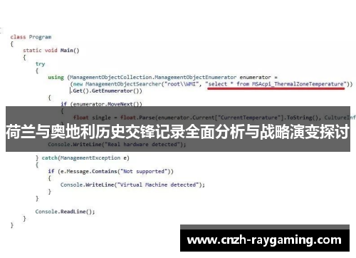 荷兰与奥地利历史交锋记录全面分析与战略演变探讨